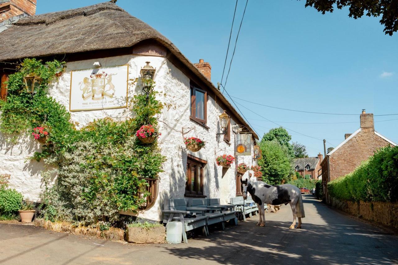 The Rising Sun Inn West Bagborough Dış mekan fotoğraf